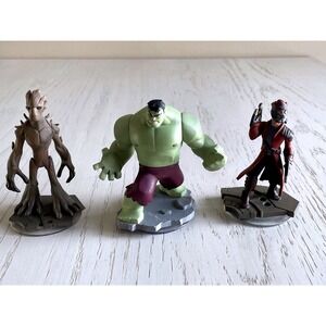 Lot of Disney Infinity Marvel Figures Count 16